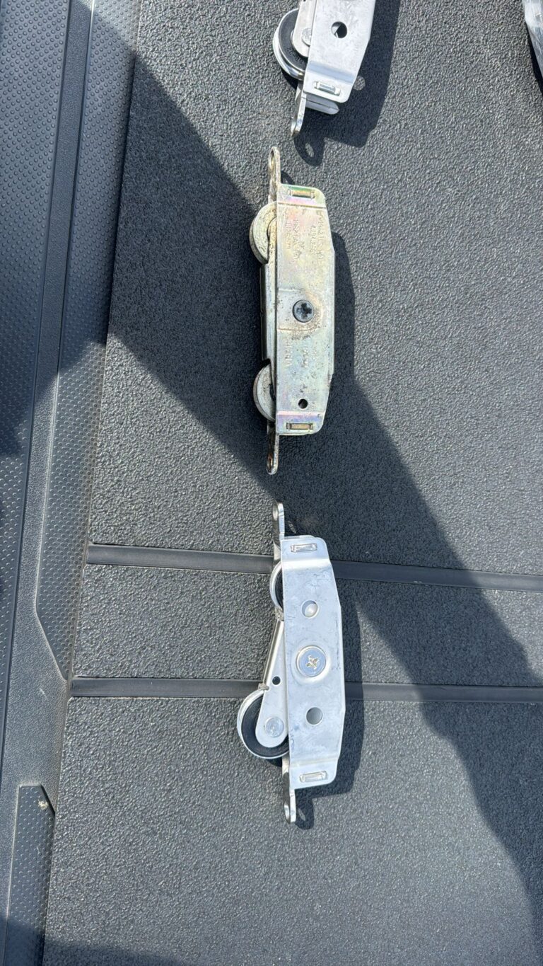 sliding door rollers replacement and repair
