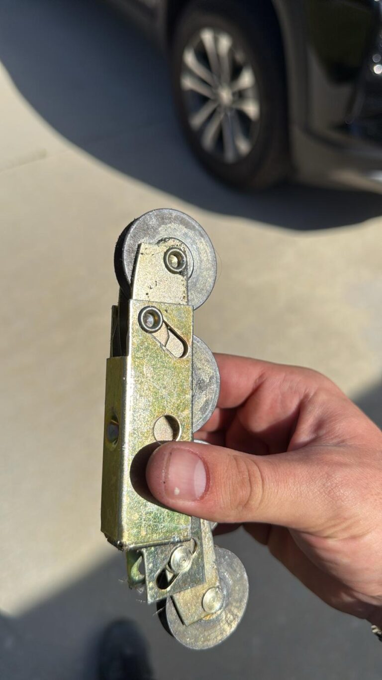 sliding door rollers replacement and repair